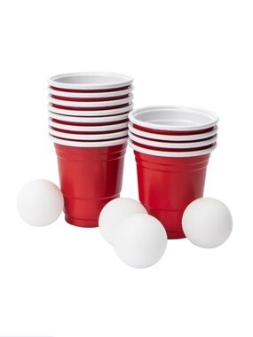World's Smallest® Beer Pong Set